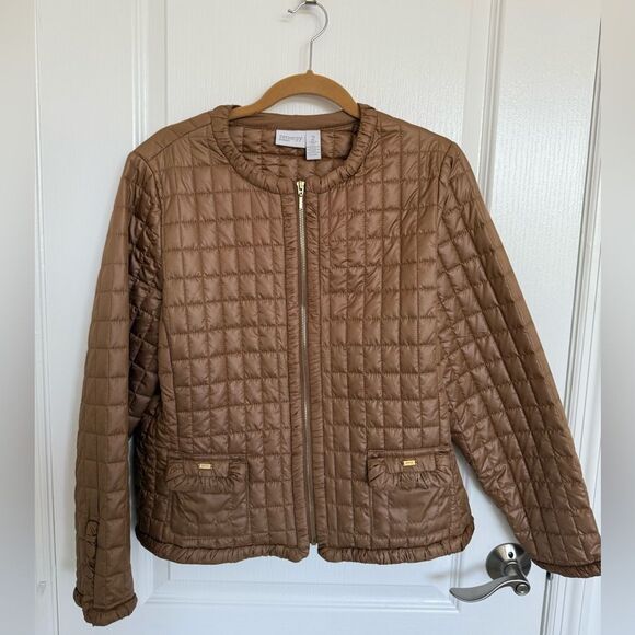 Zenergy by Chicos lightweight quilted puffer Jacket - Picture 1 of 4